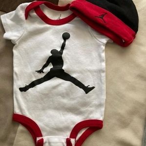 Jordan bodysuit with hat